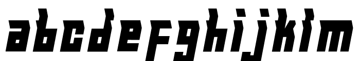 AirJetpump Font LOWERCASE