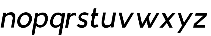 Airfly Light Italic Font LOWERCASE