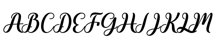 Airstoner Font UPPERCASE