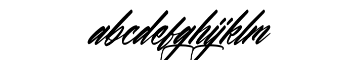 Airthaves Gonlucyd Italic Font LOWERCASE