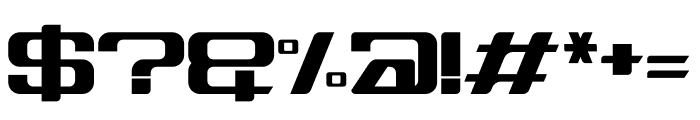 Airwars Font OTHER CHARS