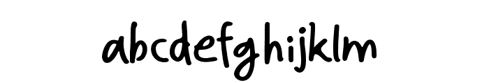 Aishar-Regular Font LOWERCASE