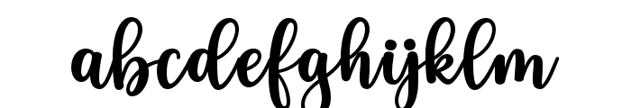 Aishya-Bold Font LOWERCASE