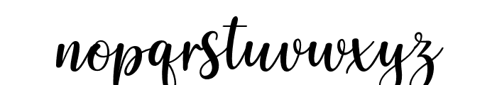 Aishya-Italic Font LOWERCASE