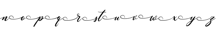 Aisollyaswash Font LOWERCASE