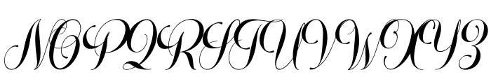 Aiytha Font UPPERCASE