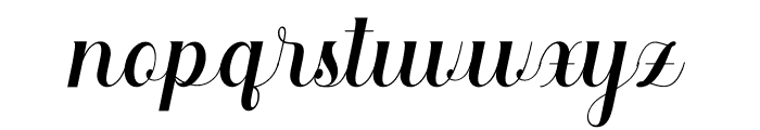 Aiytha Font LOWERCASE