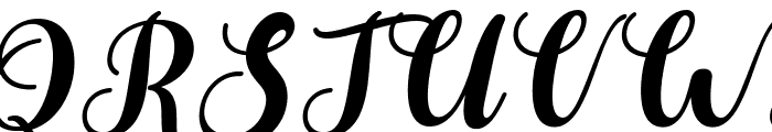 Akesta Italic Regular Font UPPERCASE