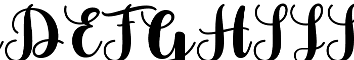 Akesta-Regular Font UPPERCASE