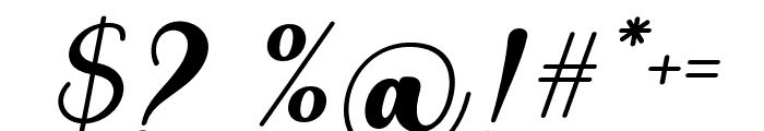 AkestaItalic-Regular Font OTHER CHARS