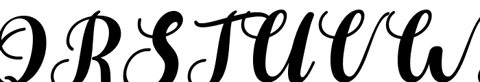 AkestaItalic-Regular Font UPPERCASE