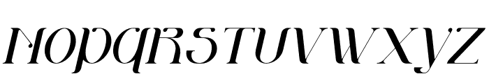 Akila Italic Font LOWERCASE