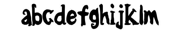 Akrampus Regular Font LOWERCASE