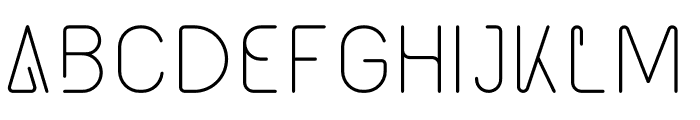 Aktual Font UPPERCASE