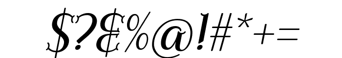 Aku & Fantiers Italic Font OTHER CHARS