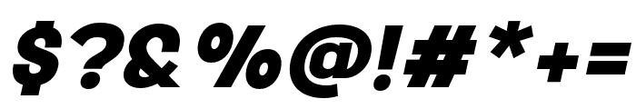 Akuina-BlackSlanted Font OTHER CHARS