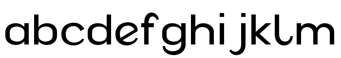 Akuina-Regular Font LOWERCASE