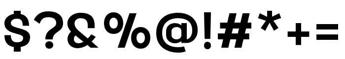 Akuina-SemiBold Font OTHER CHARS