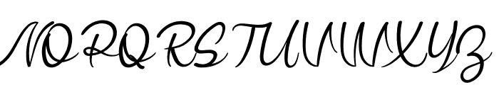 Akulove Font UPPERCASE