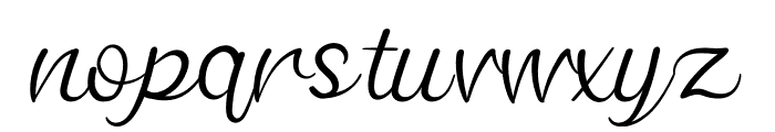 Akulove Font LOWERCASE