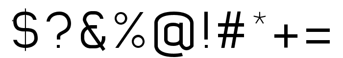 Akute-Thin Font OTHER CHARS