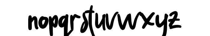 Akwokwok Font LOWERCASE