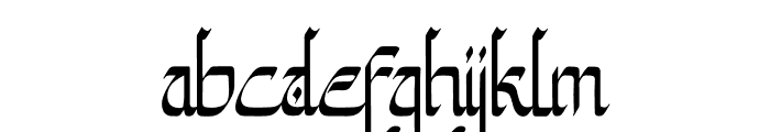 Akytuloh Font LOWERCASE