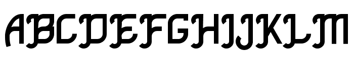 Al Ghazali Font UPPERCASE