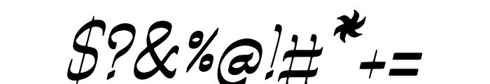 Al Hidayah Italic Font OTHER CHARS