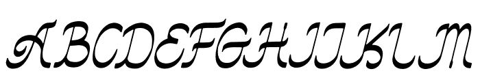 Al Hidayah Italic Font UPPERCASE