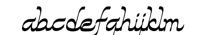 Al Hidayah Italic Font LOWERCASE