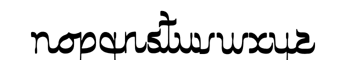 Al Hidayah Font LOWERCASE