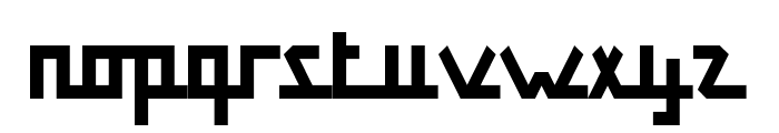 Al Kufic Font LOWERCASE