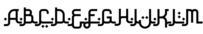 Al Mahdis Font UPPERCASE