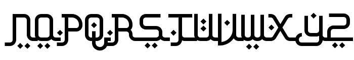 Al Mahdis Font UPPERCASE