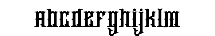 Al-Miqdam Awesome Font LOWERCASE