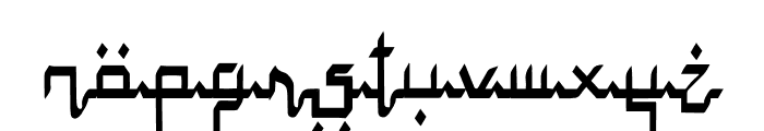 Al-izzah Font LOWERCASE