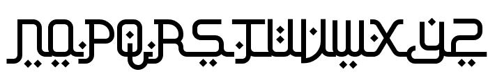 AlMahdisRegular Font UPPERCASE