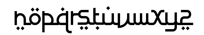 AlMahdisRegular Font LOWERCASE