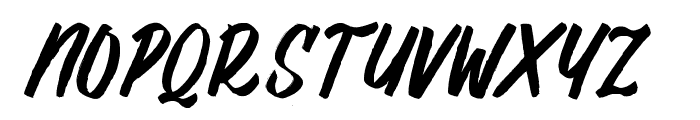Al_Lebrush Font LOWERCASE