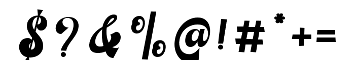 AlabastaVintage Font OTHER CHARS