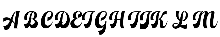 AlabastaVintage Font UPPERCASE