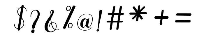 AladineItalic-Italic Font OTHER CHARS