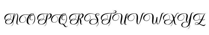 AladineItalic-Italic Font UPPERCASE
