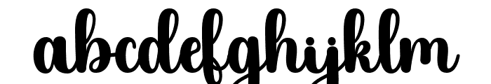 Aladya-Regular Font LOWERCASE