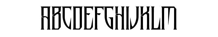 AlaftarRegular Font LOWERCASE