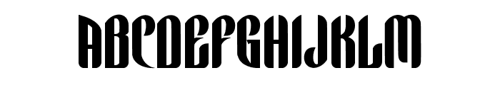 Alapace Font UPPERCASE