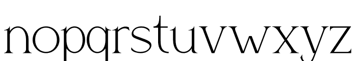 Alasika Font LOWERCASE