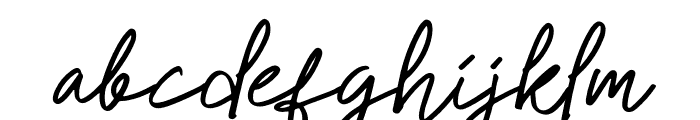 Alathar Italic Font LOWERCASE