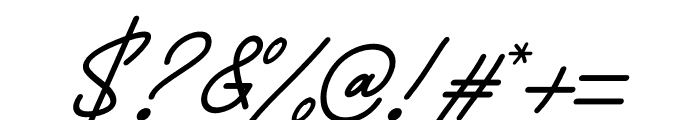 Alatheen Italic Font OTHER CHARS
